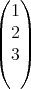 (  )
  1
| 2|
|(  |)
  3