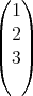 (  )
  1
|| 2||
( 3)